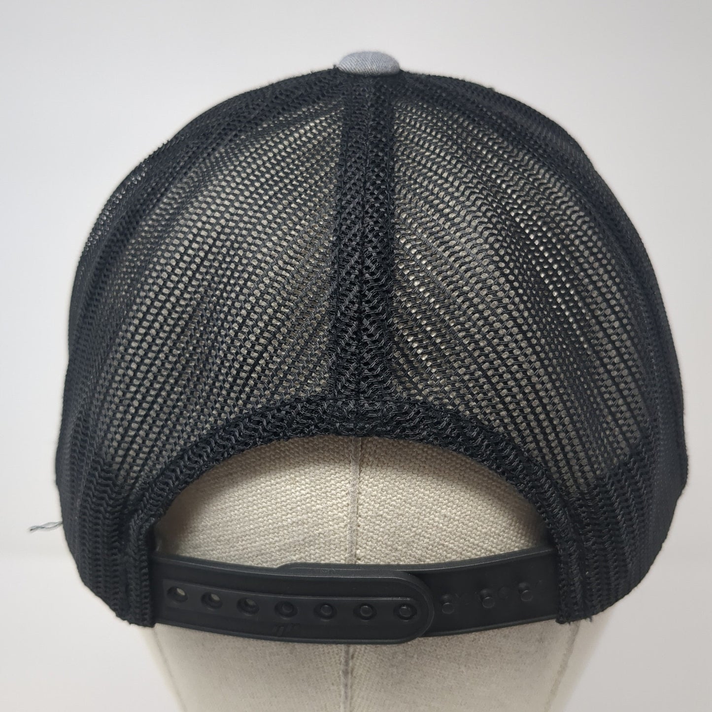 Newport Brewing Company Snapback Trucker Hat Gray One Size Mesh Back