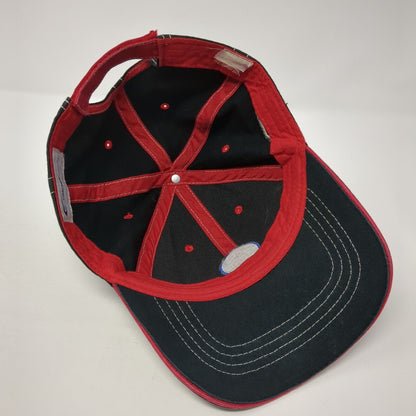 2019 Diamond Plated Strapback Hat Black OS Adjustable Embroidered Coaches Choice