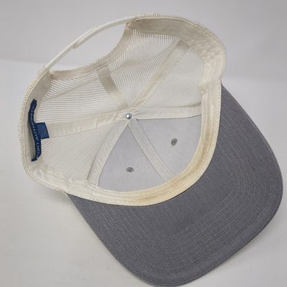 TSHC Patch Snapback Mesh Back Trucker Hat Gray One Size Port Authority