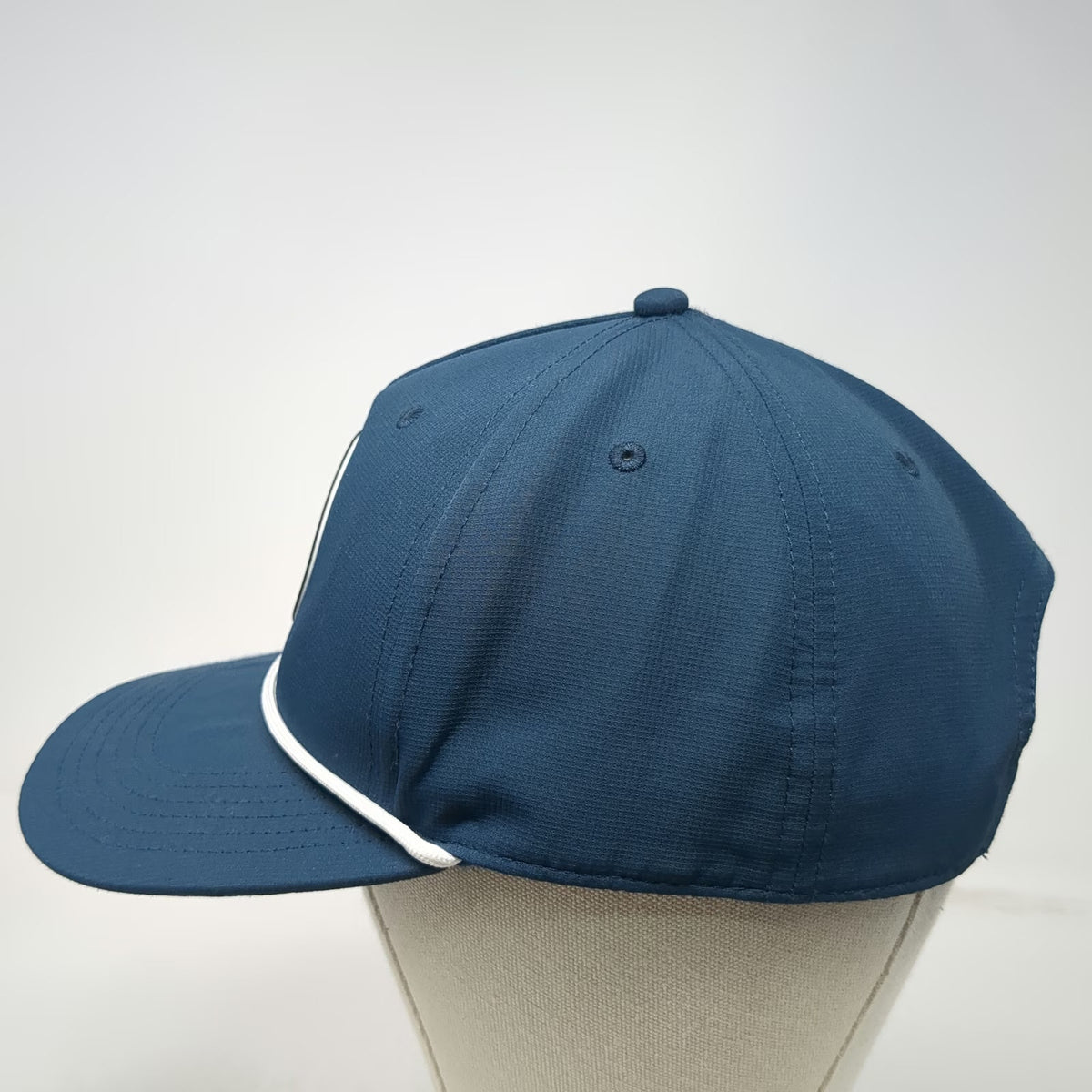 Cap America 5 Panel Blue One Size Rope Snapback Idaho Farms For Vets Golf Hat