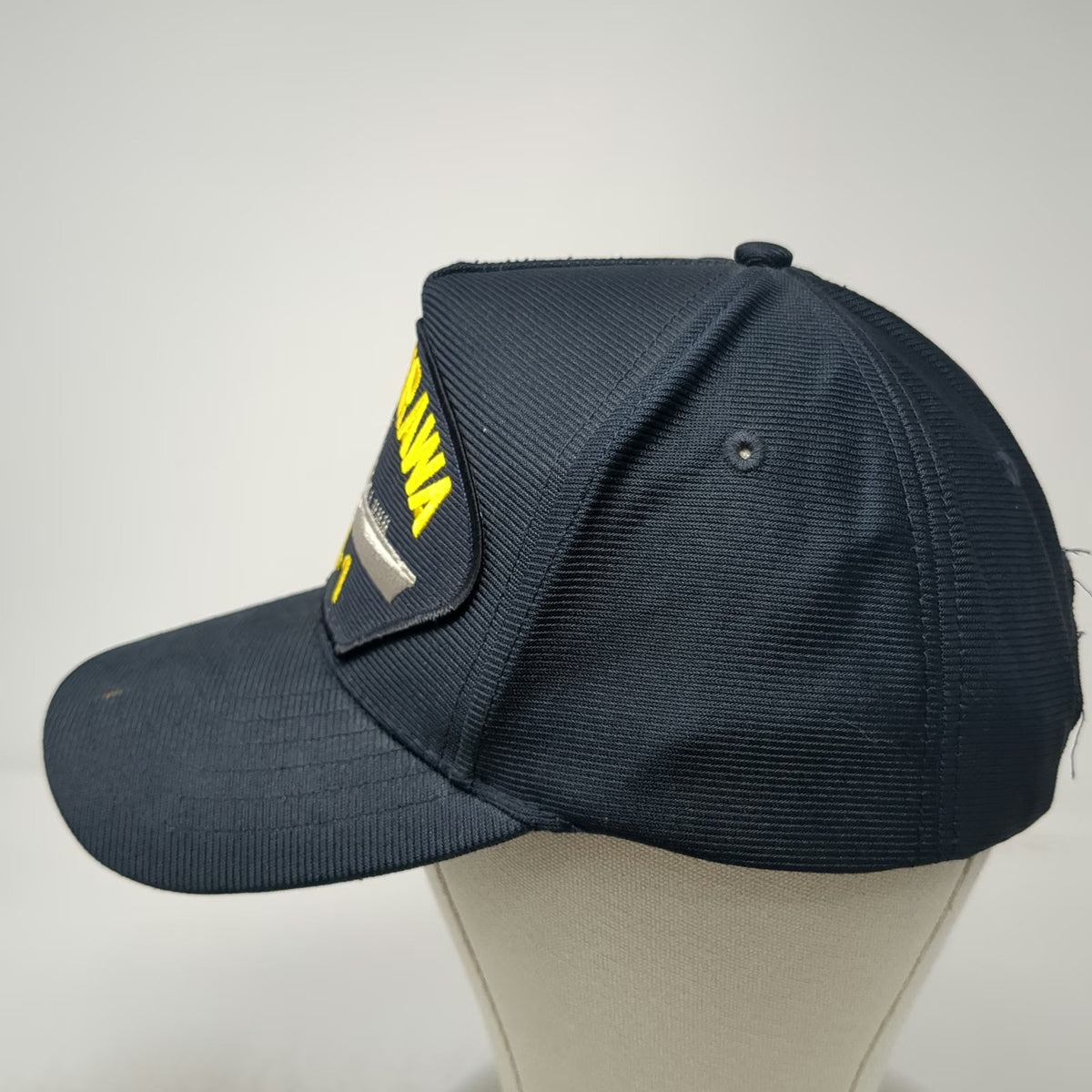 Military Best 5 Panel Blue One Size Hat USS Tarawa LHA-1 Ship Snapback Mesh Back