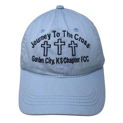 Journey To The Cross Garden City KS Chapter FCC Baseball Cap Blue OS Adjustable
