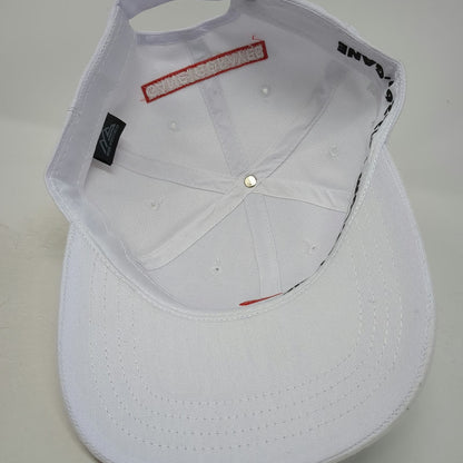 Moon Sportswear Baseball Cap White OSFM Gane Gorayeb Ecuador Flag Law Firm Hat