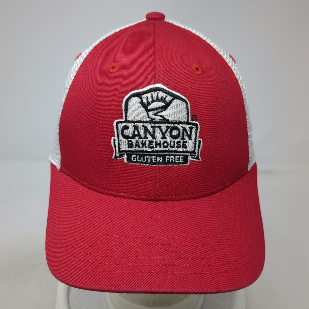 Imperial Baseball Cap Red One Size Canyon Bakehouse Gluten Free Strapback hat