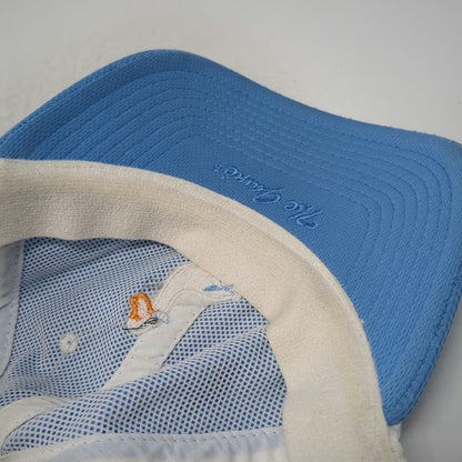 The Game Aflac Duck Mascot Hat Baseball Cap Blue One Size Mesh Back Stretch Fit