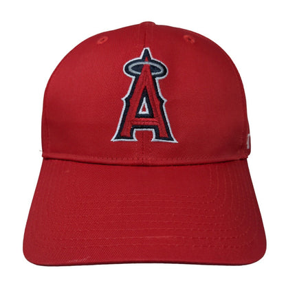 '47 Brand Men's Snapback Hat Red Size OS Embroidered Anaheim Angels Logo