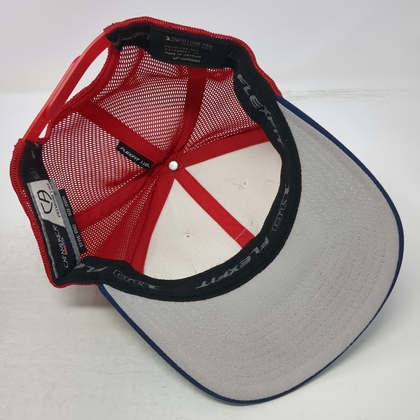 Cap America Waterbird Spirits Baseball Cap White Blue Red OS Snapback Patch