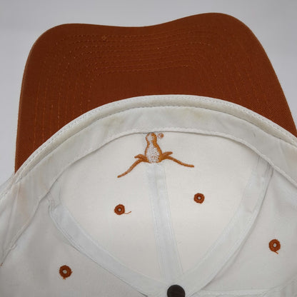 Texas Longhorns NCAA Signatures Cap White Orange One Size Snapback Hook em Horns