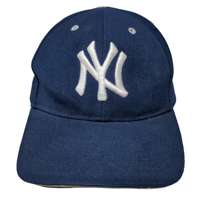 New York Yankees City Hunter Strapback Hat Blue OSFA Embroidered OSFA MLB