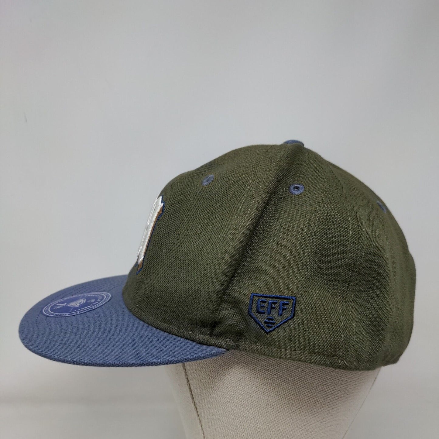 Miami Giants Fitted Hat Multi 7 3/4 Embroidered Colorblock Ebbets Field Flannels