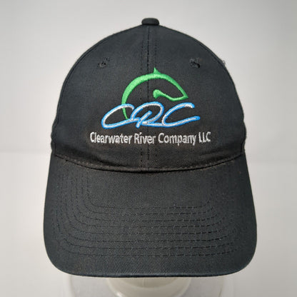 Clearwater River Company LLC Strapback Hat Black One Size Outdoor Cap