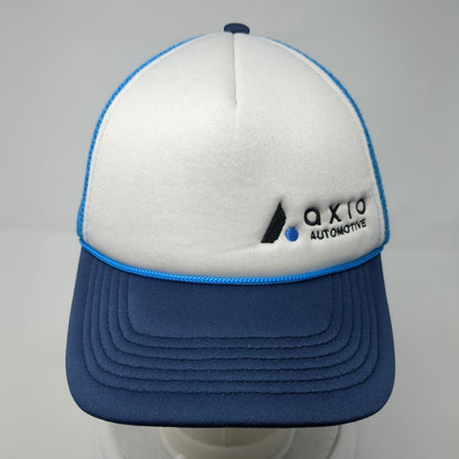 Axio Automotive Snapback Rope Trucker Hat Multi One Size Mesh Back
