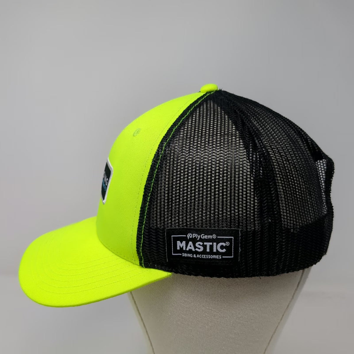 Lansing Building Products Trucker Hat Green One Size Mastic Ply Gem Mesh Back