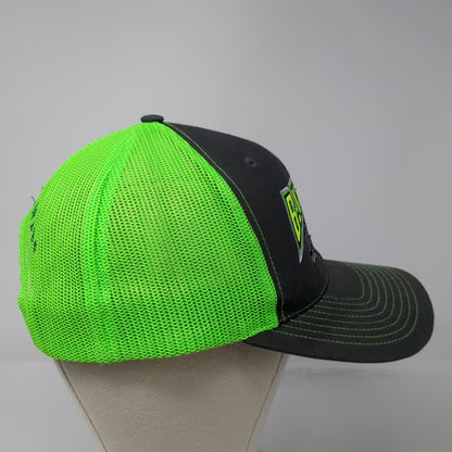 Richardson Gray Green Trucker Hat One Size B. Wolfe Semi Truck Grandview Idaho