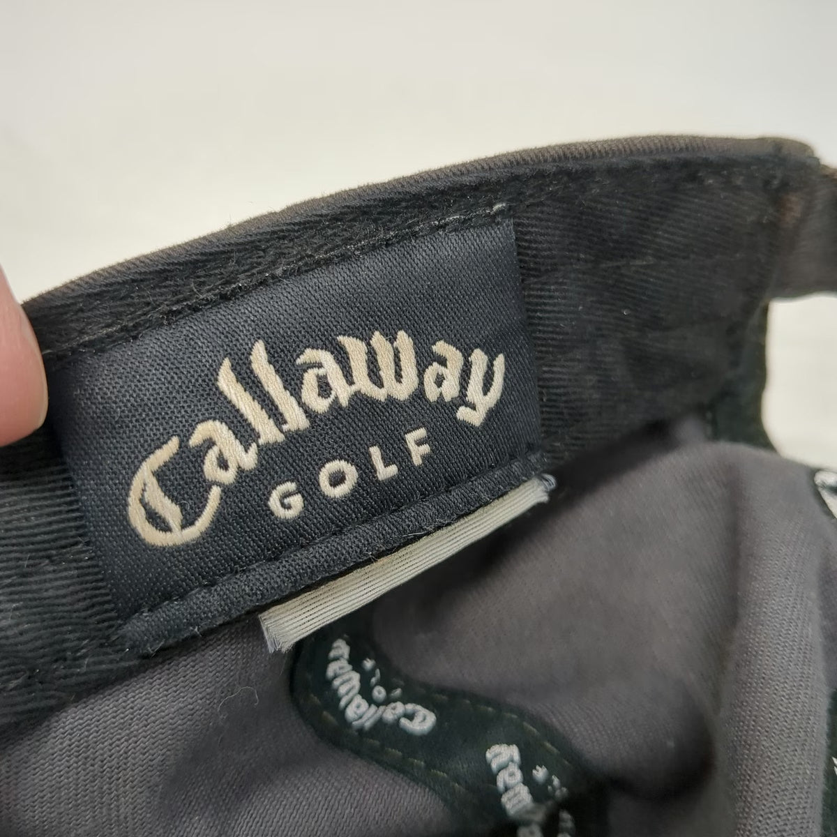 Callaway Golf Baseball Cap Brown One Size Mercedes-Benz Championship Cotton Hat