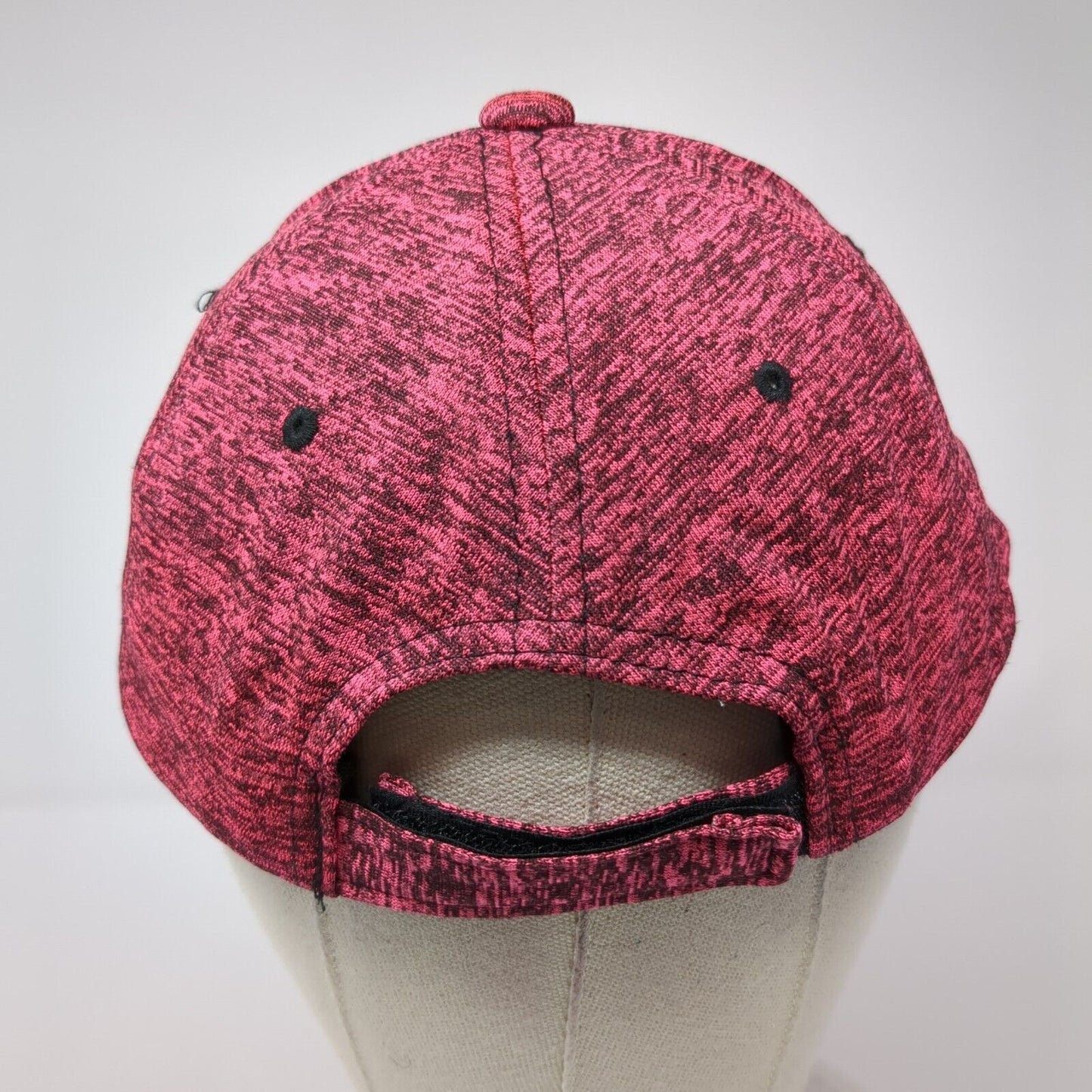 Topsail Island Strapback Hat Pink One Size Adjustable Lucky 7 USA Polyester