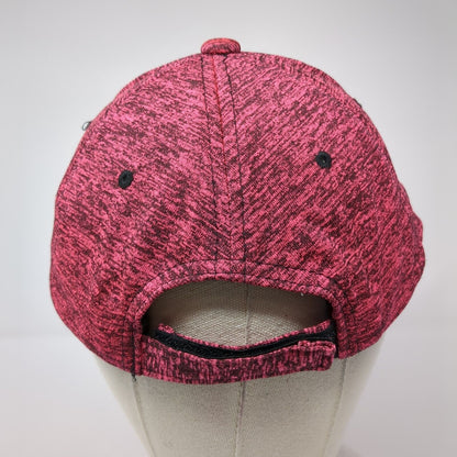 Topsail Island Strapback Hat Pink One Size Adjustable Lucky 7 USA Polyester