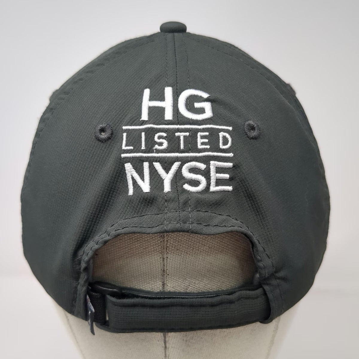 Imperial Baseball Cap Gray One Size Hamilton Insurance Group HG NYSE Logo Hat