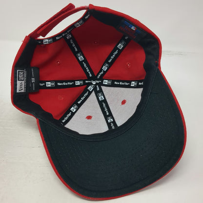 New Era MLB Los Angeles Angels Baseball Cap Red One Size Rhinestone Strapback