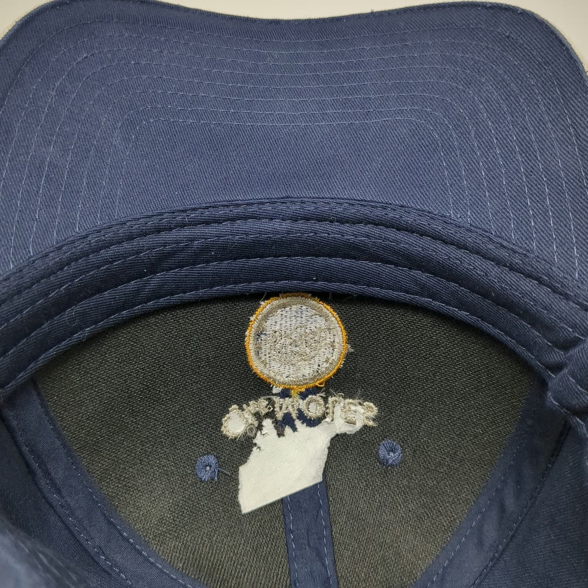 Cap America Baseball Cap Blue One Size The Moles Est 1937 Cotton Slideback Hat