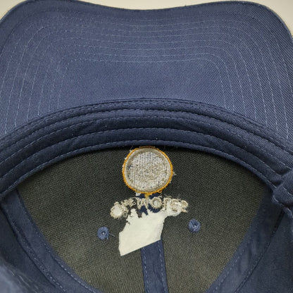 Cap America Baseball Cap Blue One Size The Moles Est 1937 Cotton Slideback Hat