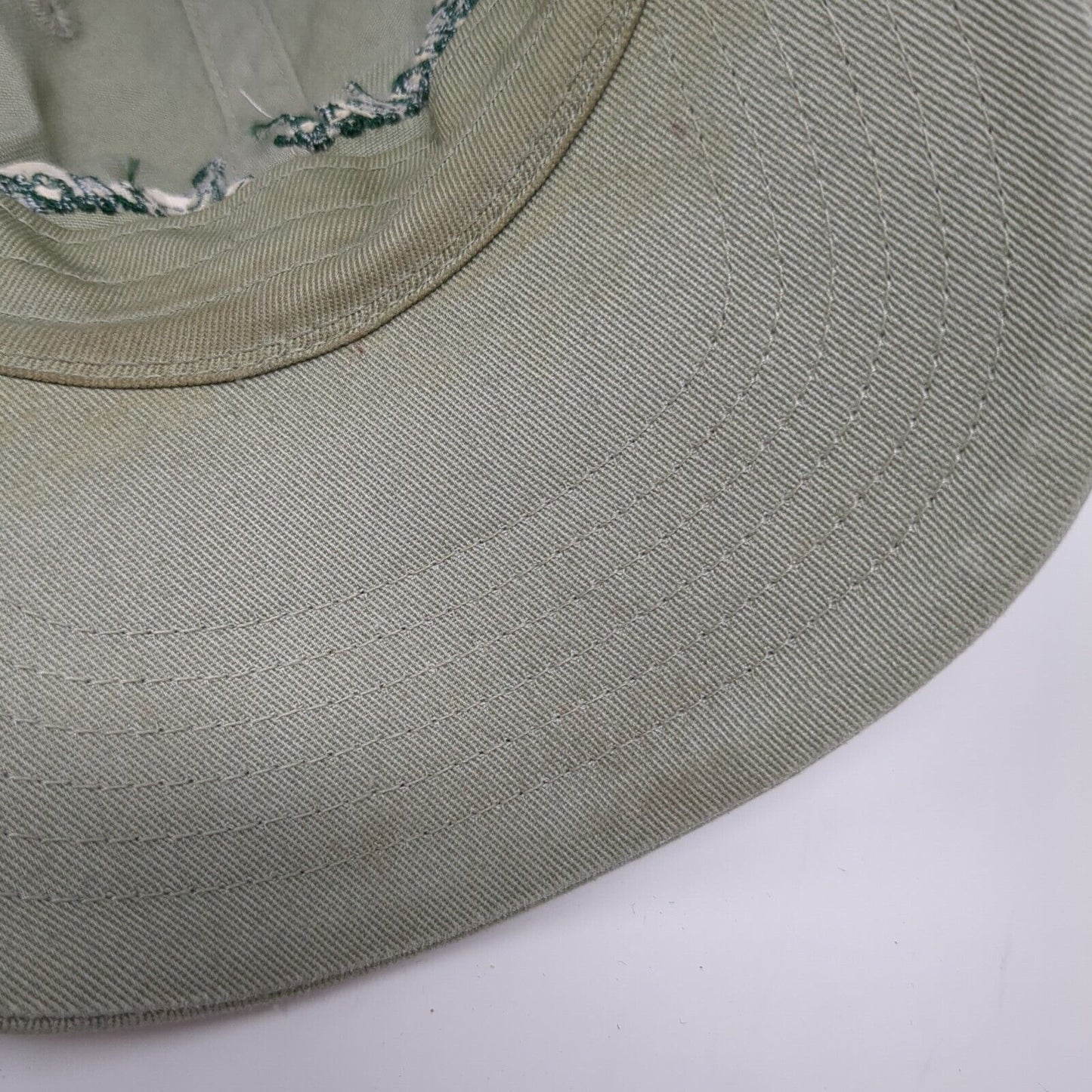 Spyglass Gardens LLC Slideback Hat Green OSFM Adjustable Embroidered Cotton