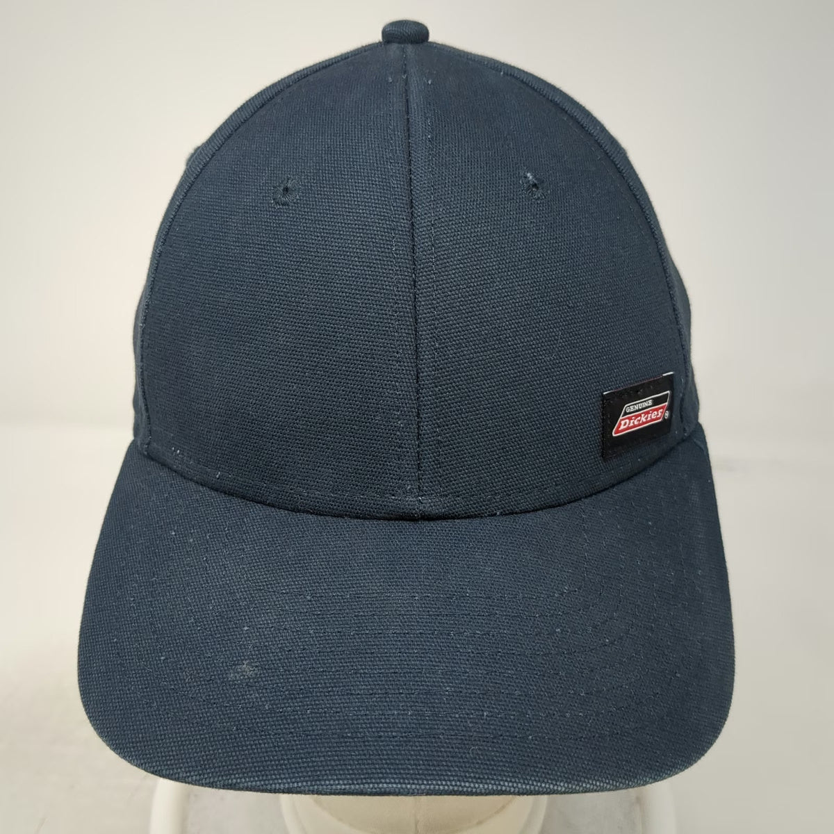 Dickies Snapback Blue OSFM Logo Patch Adjustable Workwear Canvas Duck Cloth Hat