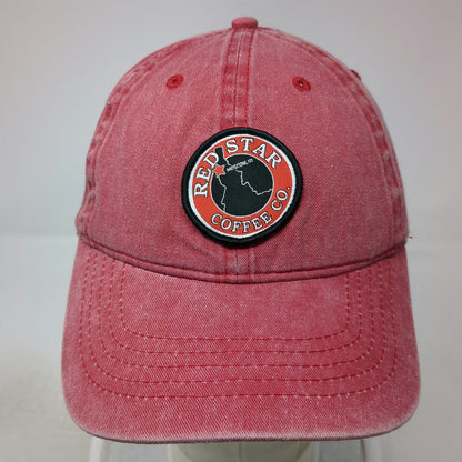 Red Coffee Co Moscow Idaho Star Logo Baseball Cap One Size Strapback Patch Hat