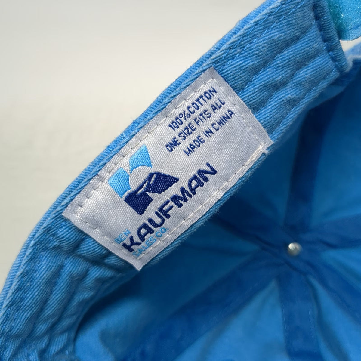 Ben Kaufman Aruba One Happy Island Blue One Size Baseball Cap Cotton Hat
