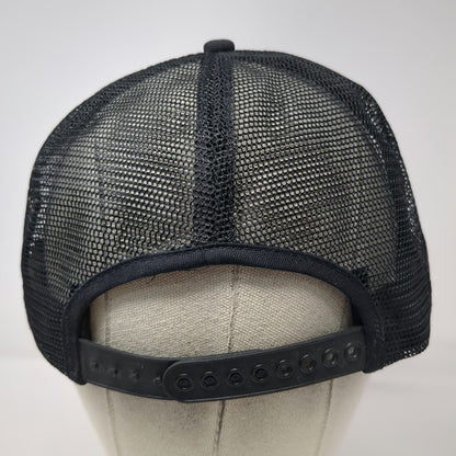 New Holland Trucker Hat Black Mesh Snapback Scrambled Eggs Brim hat Vintage