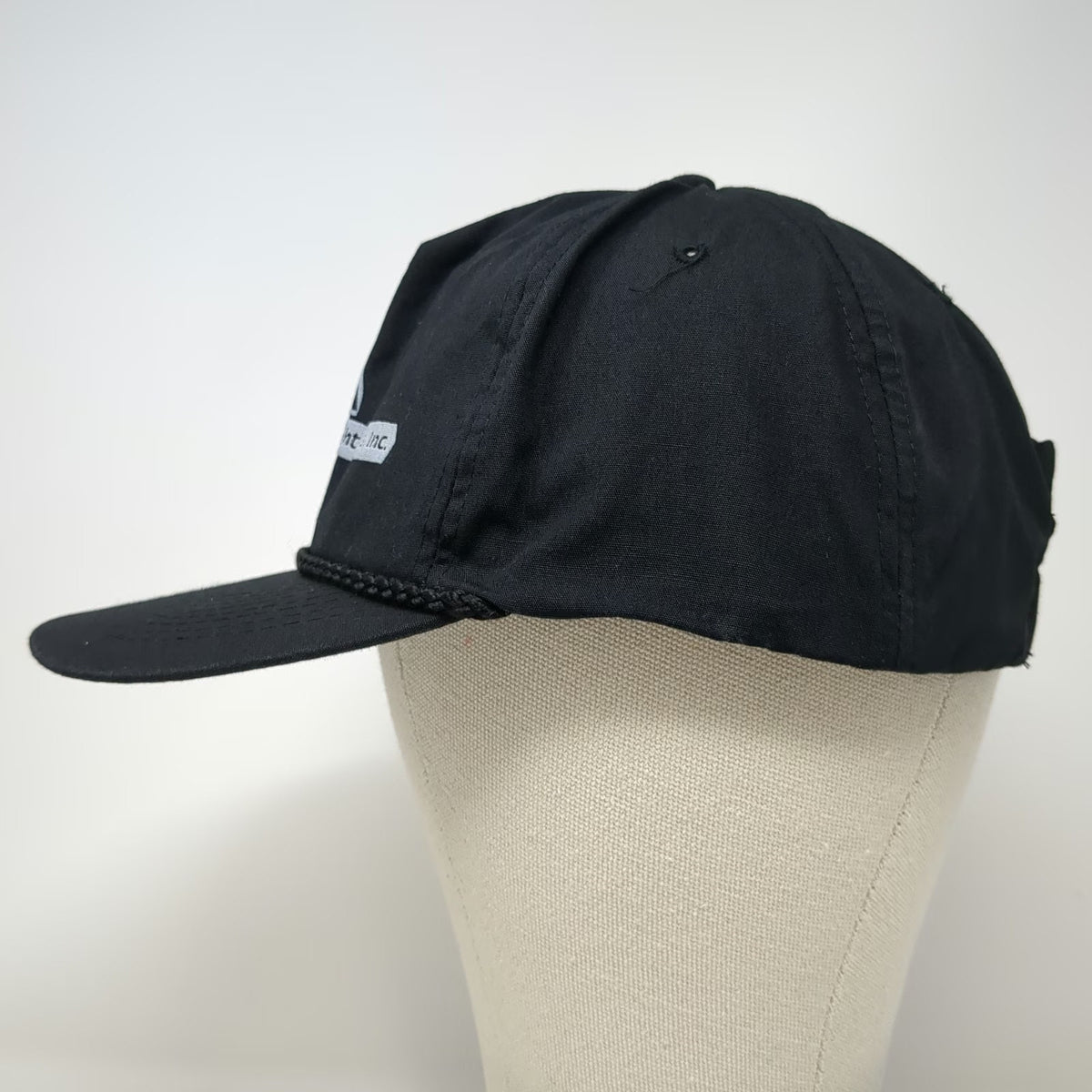 Cobra Caps 5 Panel Black One Size Sosebee Freight Lines Rope Snapback Hat Logo