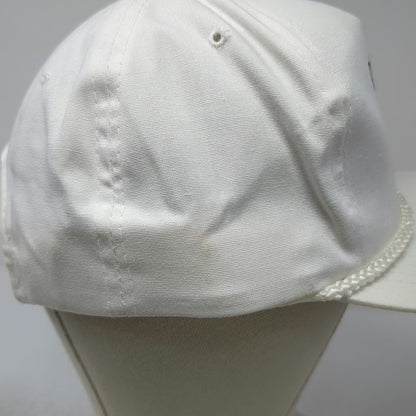Yupoong 5 Panel White Vintage 1996 Shrine Bowl Football Rope Hat Snapback Cap
