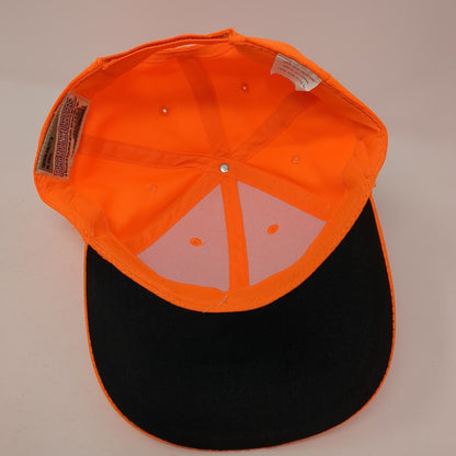 Paramount Outdoors Strapback Hat Orange OS Adjustable 6 Panel Blank Polyester