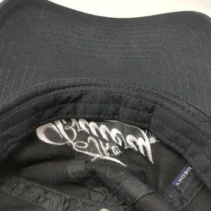 Decky Baseball Cap Black One Size The Bruery Embroidered Slideback Strap Hat