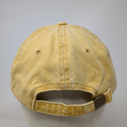 Holloway Baseball Cap Yellow One Size KC Heart Embroidery Cotton Adjustable Hat