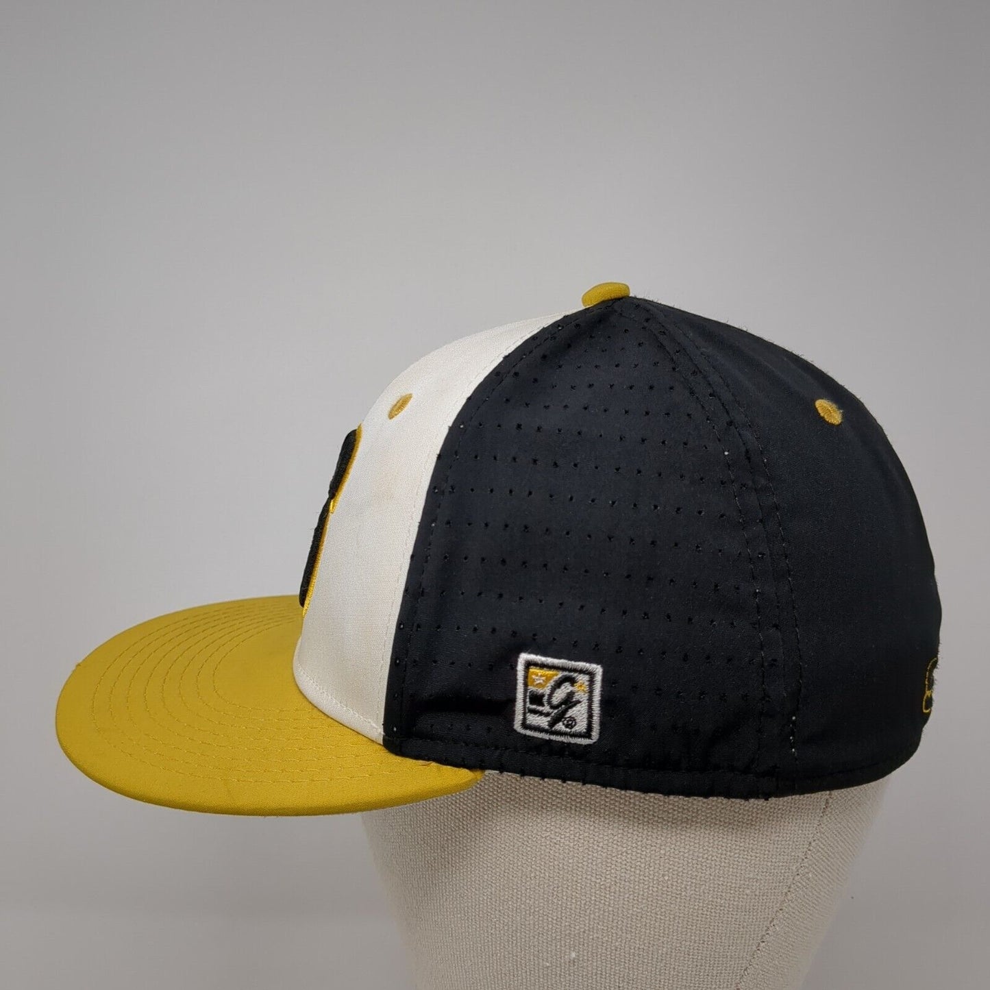 Soar Fitted Hat Multi Small Embroidered Colorblock The Game 6 Panel