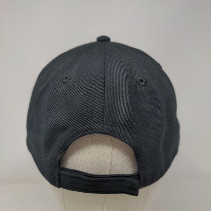 Idaho Pizza Company Strapback Hat Black One Size Embroidered 6 Panel Sportsman