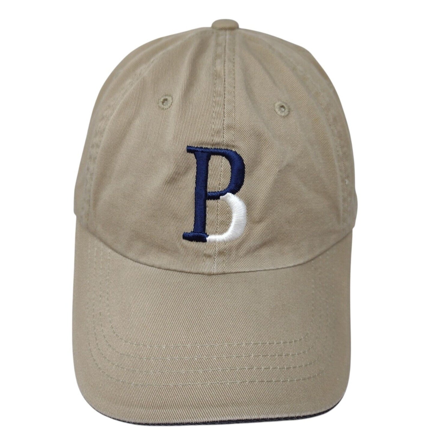 Bowen & Parker CPA's Strapback Hat Tan One Size Port Authority Signatures Cotton