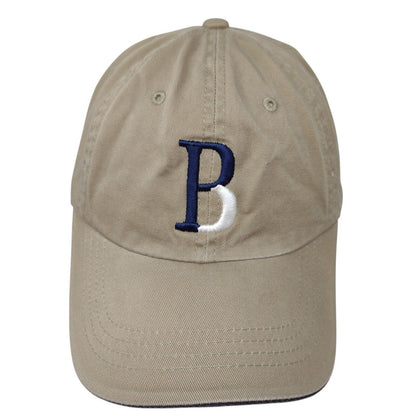Bowen & Parker CPA's Strapback Hat Tan One Size Port Authority Signatures Cotton