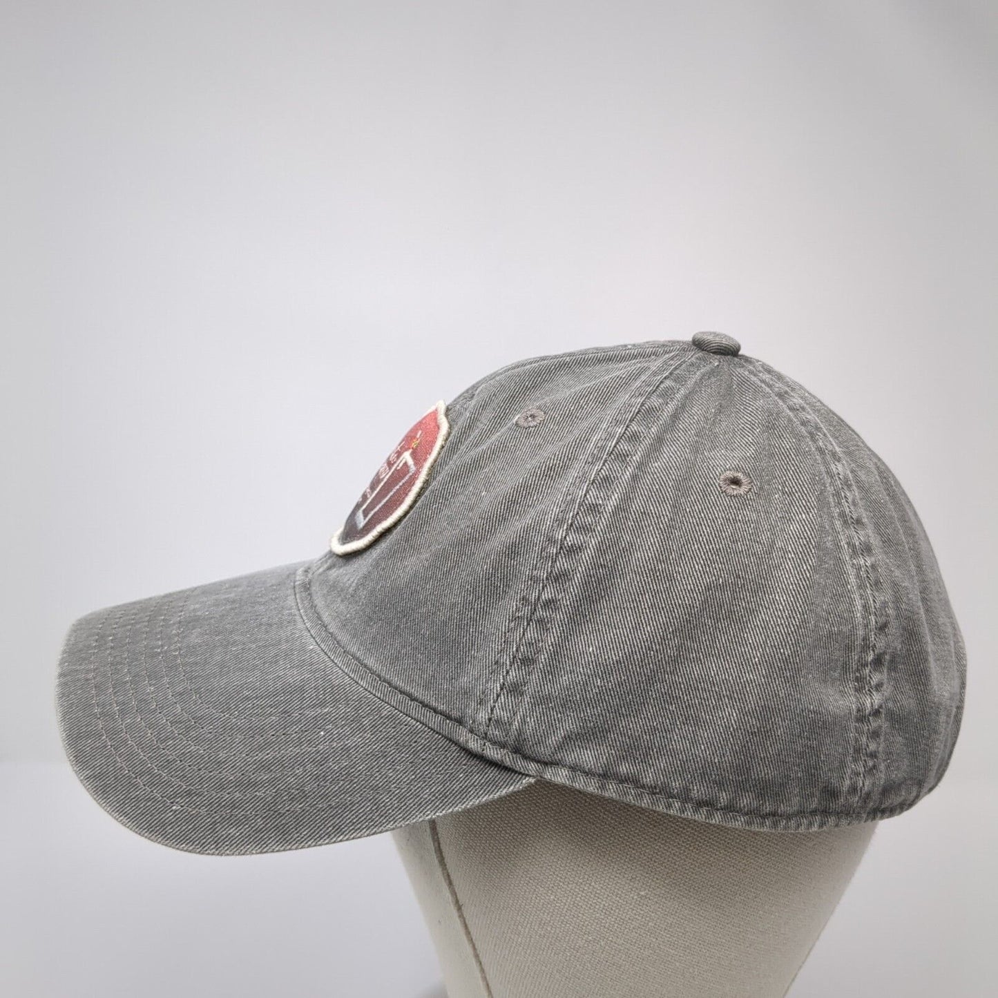 Tomato Margarita Patch Snapback Hat Gray One Size Adjustable Legacy