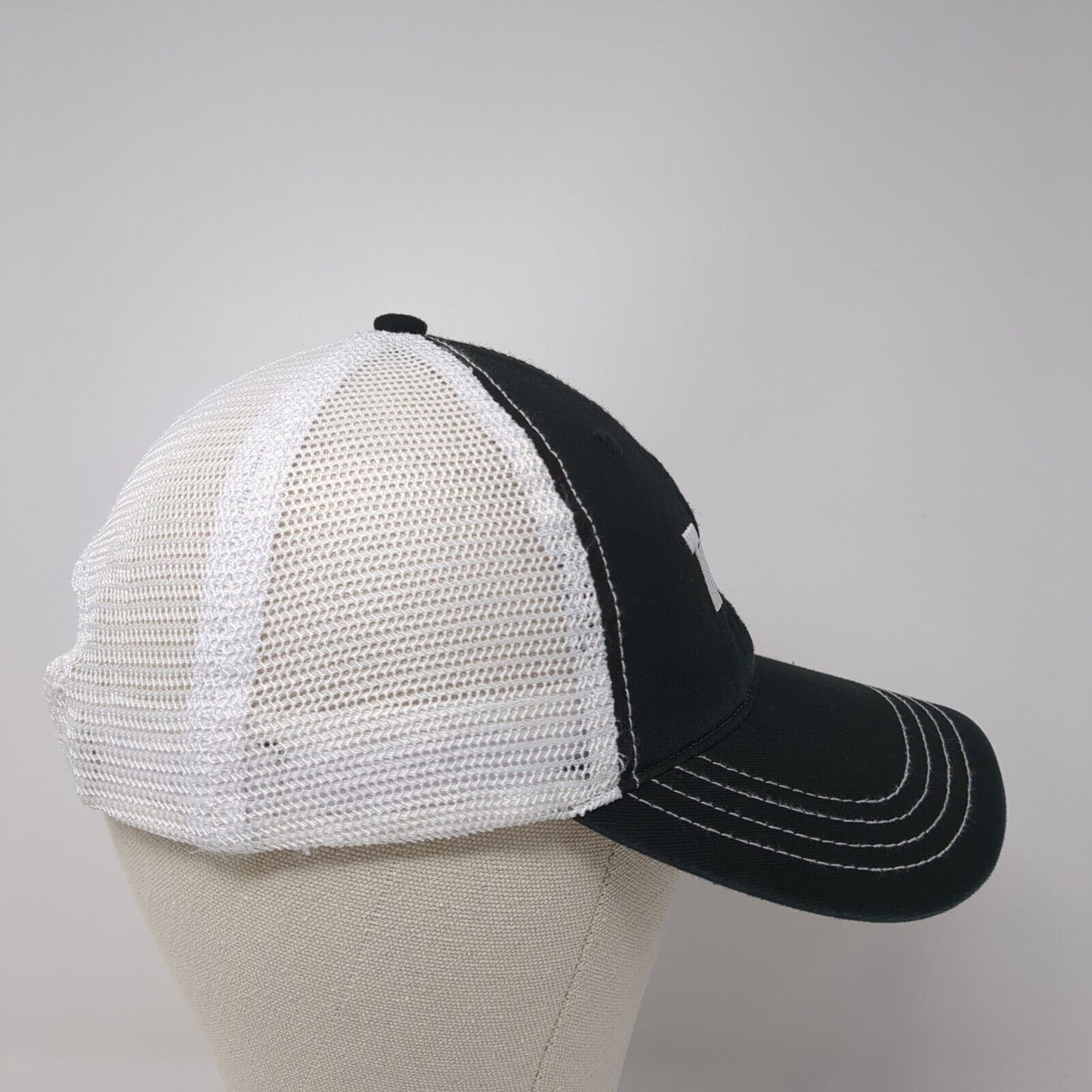 Trex 84 Lumber Snapback Trucker Hat Black M/L Adjustable Mesh Back Richardson