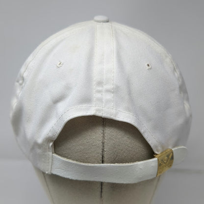 La Mode Du Golf 5 Panel White Hat One Size Rope Green Underbrim Hillcrest Club