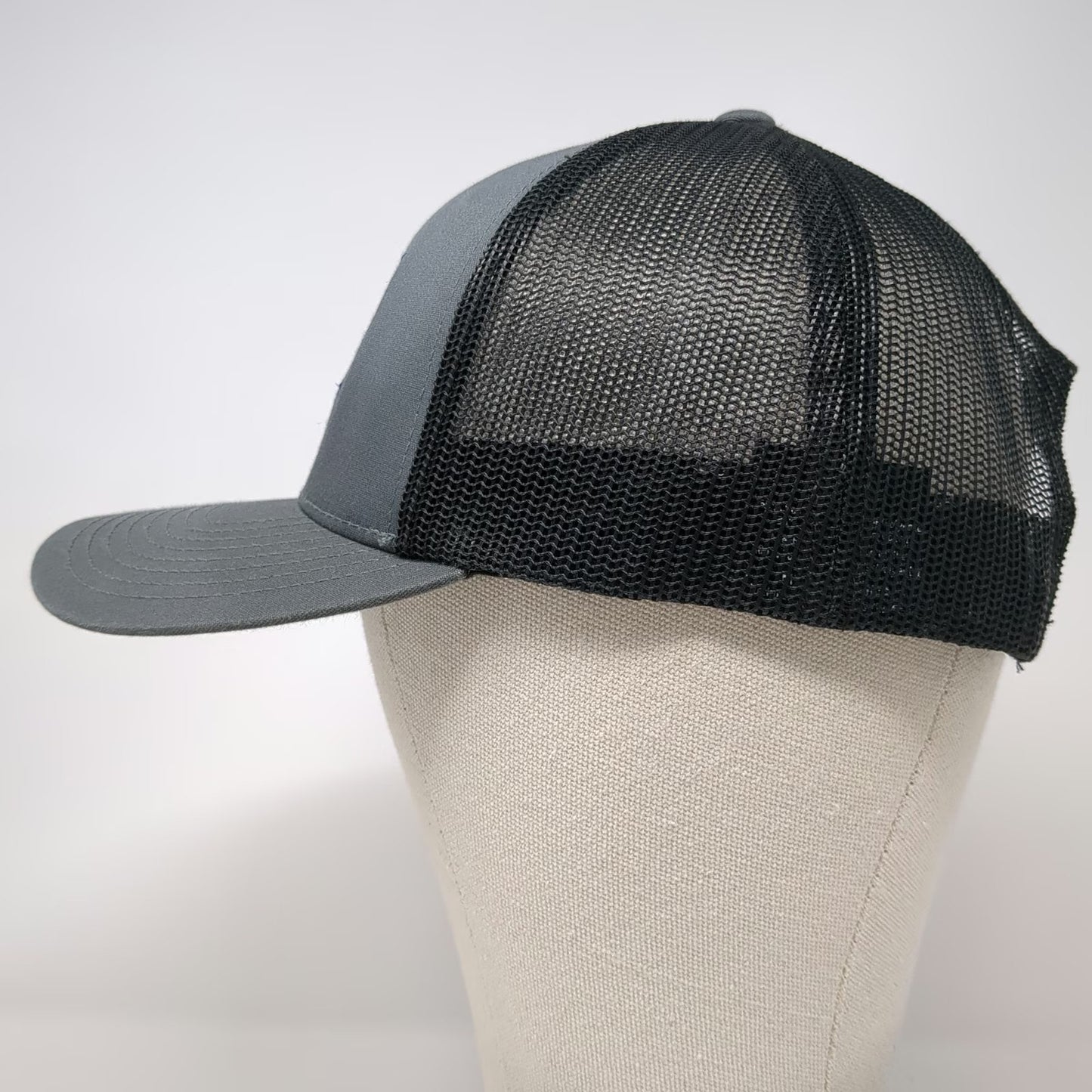Pacific Headwear Trucker Hat Gray One Size 30 Year Anniversary Doucet Survey