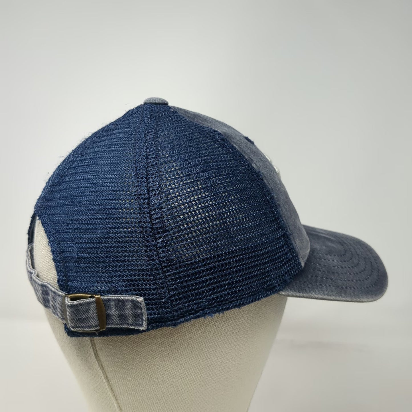 American Needle New York Yankees MLB Baseball Cap Blue White One Size Mesh Back