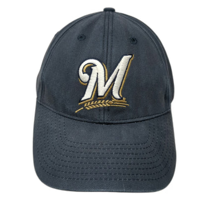 Milwaukee Brewers MLB Fan Favorite Blue Baseball Cap One Size Strapback Hat