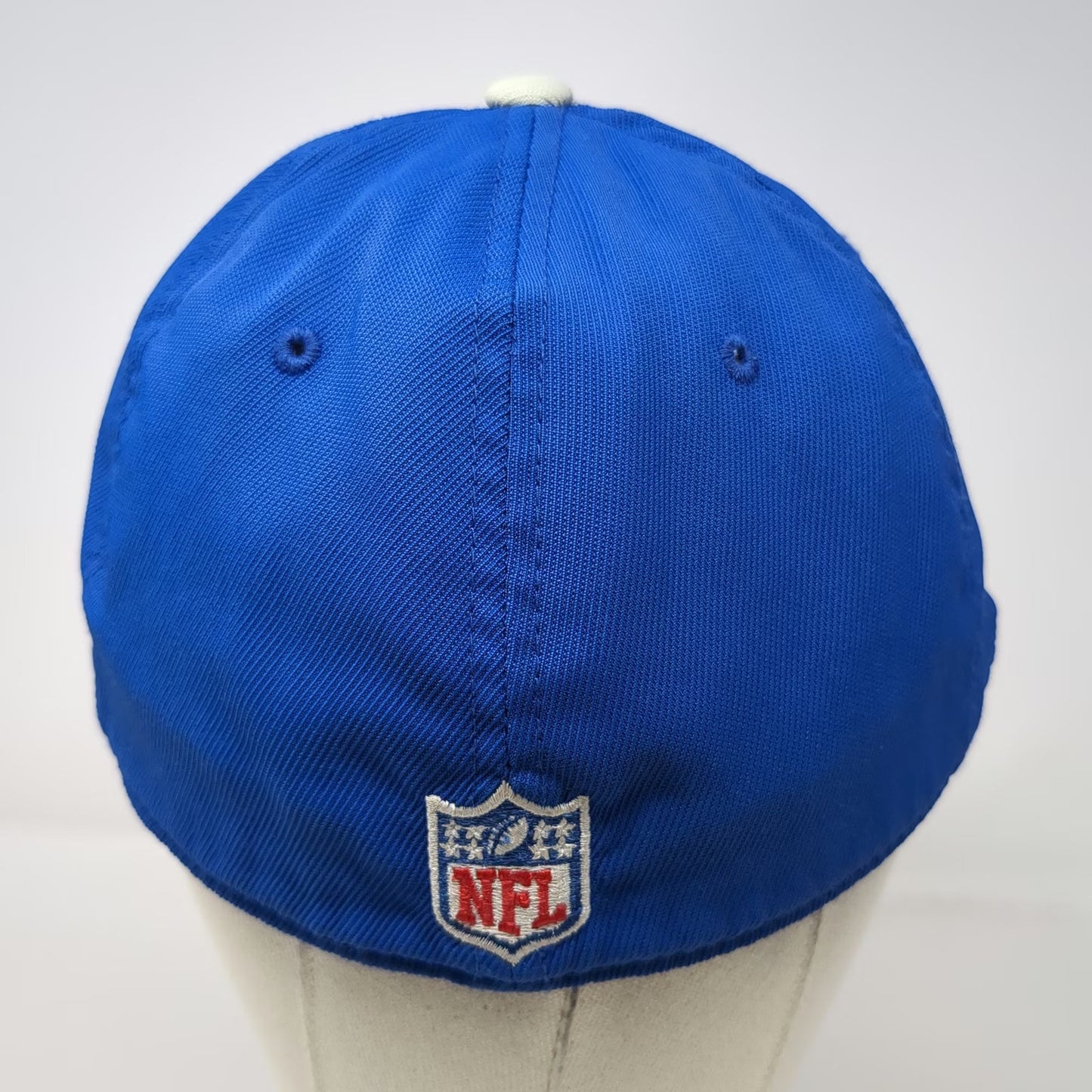 New York Giants NFL Reebok Baseball Cap Blue Red White XL Onfield Stretch Hat
