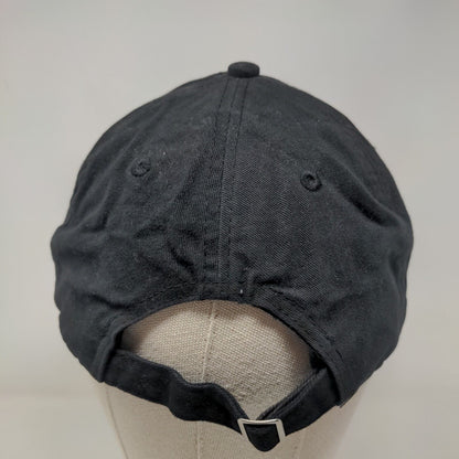 Port & Company Slideback Hat Black One Size Adjustable Vented Holes Blank