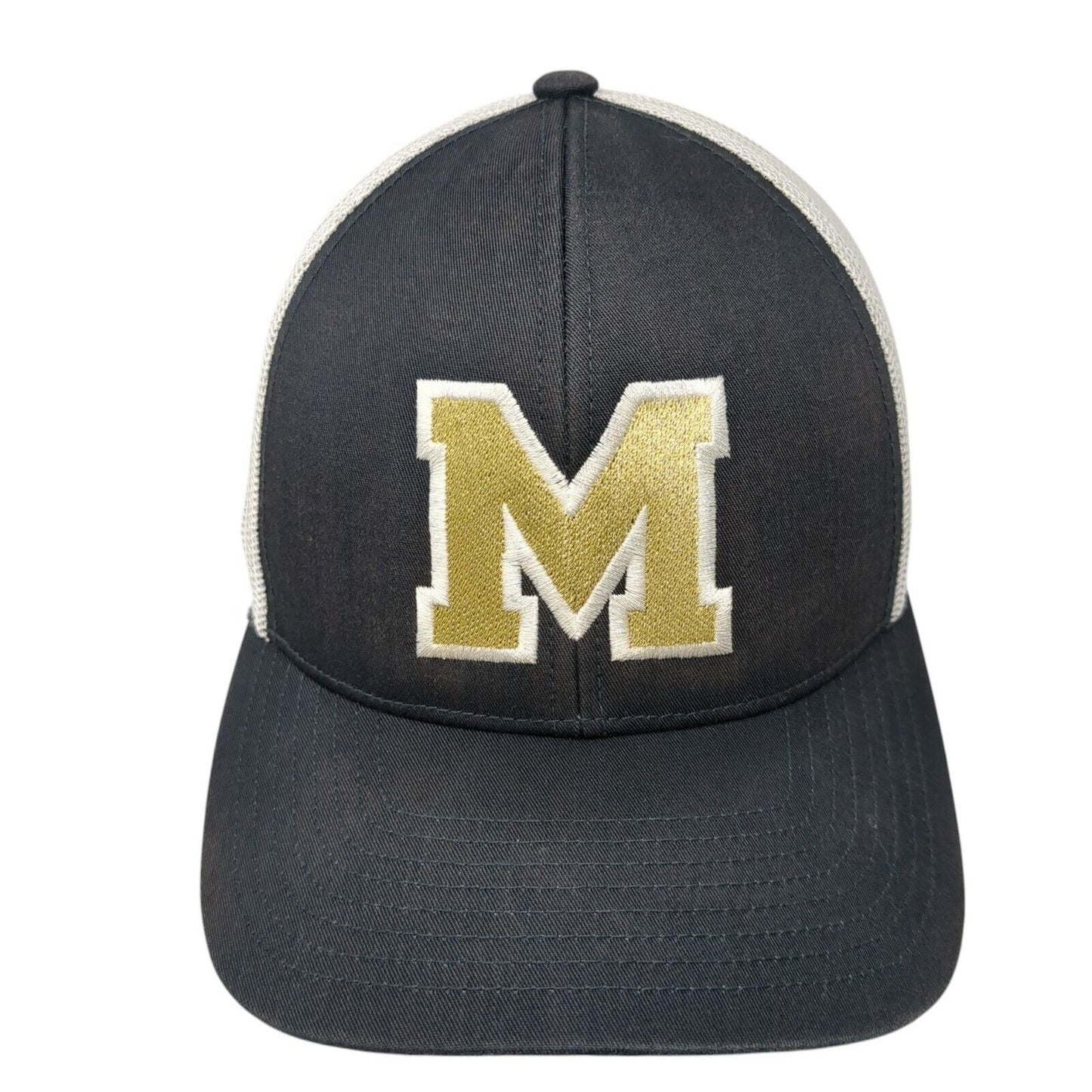 Michigan Snapback Trucker Hat Blue OS Adjustable Mesh Back Pacific Headwear