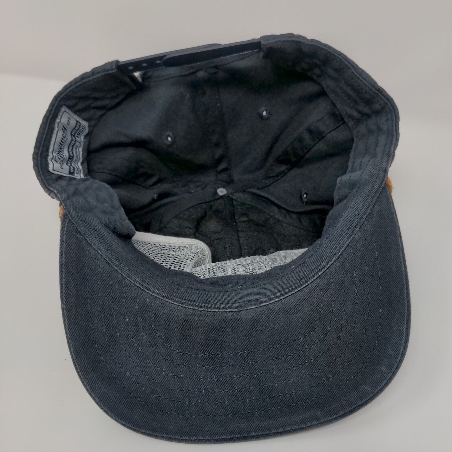 Terminal Gravity Enterprise Oregon Snapback Hat Blue One Size Embroidered Rope