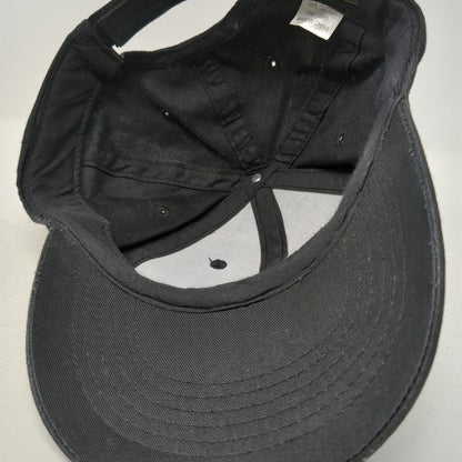 Great Northwest Baseball Cap Black One Size Strapback Cotton Plain Solid Hat